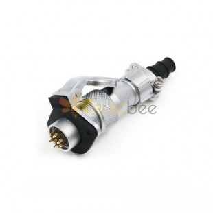 Male Plug and Female Jack Connector 7pin TI+ZG WF16 series Aviation Waterproof Connector