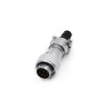 Male Plug and Female Socket WF16/10pin Connector Straight Cable TI+Z Aviation Square Receptacle Connector