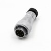 WF16-9pin Aviation Waterproof Connector Straight TA/Z Male Plug and Square Female Socket