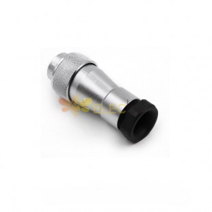 4-контактный штекер TA WF20, прямой штекер с пластиковой зажимной гайкой, водонепроницаемый разъем