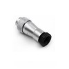 9pin TA Male Plug with plastic Clamping-nut WF20 Straight Plug Waterproof Connector