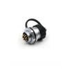 9pin TE Male Plug and ZM Female Receptacle WF20 series Aviation Waterproof Connector