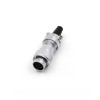 Straight Male Plug and Flange Female Receptacle WF20-9pin TI+Z series Aviation Waterproof Connector