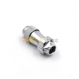 Straight Plug with metal clamping-nut WF20 series 15pin TE Male Plug Aviation Waterproof Connector