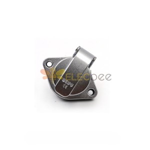 WF20/15pin 2-hole Flange Jack ZG Female Receptacle Aviation Waterproof Connector with Cap Panel Mount