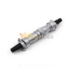 WF20 4pin TI+ZI Docking Straight Waterproof Connector Male Plug and Female Socket Connector
