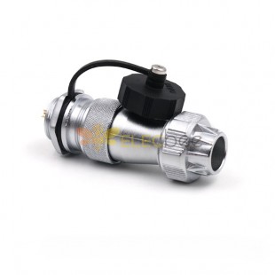 WF20/6pin TE Male Plug and ZM Female Receptacle Aviation Waterproof Connector
