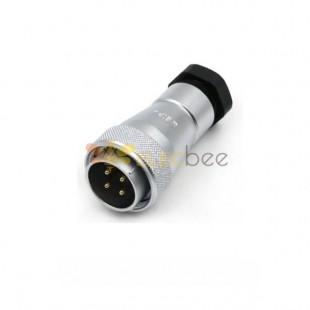 4pin Waterproof Aviation Male Plug and Square Female Socket TA/Z WF28 series Straight Connector