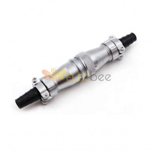 Male Plug and Female Jack Connector 3pin Docking Straight TI+ZI WF28 series Waterproof Connector
