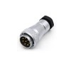 Male Plug and Female Socket WF28-8pin Connector docking TA+ZA Aviation Waterproof Connector
