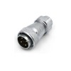 Male Plug and Female Socket WF28/9pin Connector Straight Docking TE+ZE Aviation Circular Connector