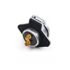 WF28-2pin TI/ZG 2-hole Flange Female Receptacle with Cap and IP65 Male Plug Aviation Connector