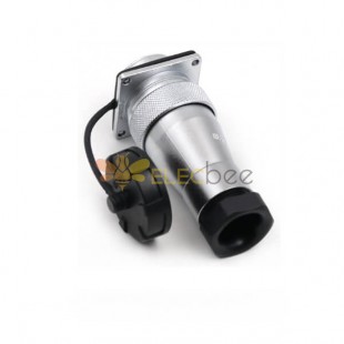 WF28/3pin TA/Z Straight Waterproof Connector Male Plug and Square Female Socket Connector