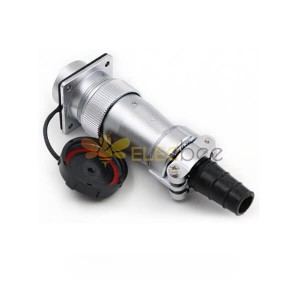 Aviation Circular Waterproof WF32 series TI+Z 8pin Male Plug and Female Socket Straight Cable Connector