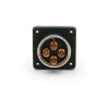 Aviation Connector WF32-4pin TA+Z Straight Male Plug and Square Female Socket Waterproof Connector
