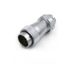 Aviation Waterproof Connector 11pin Straight docking TE+ZE WF32 series Male Plug and Female Socket