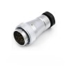 Male Plug and Female Socket WF40/15pin Connector Straight TA/Z Aviation Waterproof Connector