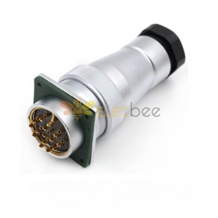 Male Plug and Female Socket WF40/15pin Connector Straight TA/Z Aviation Waterproof Connector