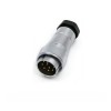 TA+Z Connector Straight Male Plug and Square Female Receptacle WF32-10pin B Aviation Connector