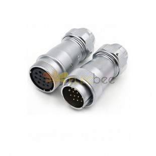 WF32/13pin Male Plug and Female Socket TE+ZE docking Straight Aviation Circular Connector