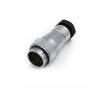WF32/19pin TA/Z Straight Waterproof Connector Male Plug and Square Female Socket Connector