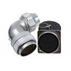 61pin Waterproof Aviation Male Plug and Female Socket TU+Z WF55 series Right Angle Connector