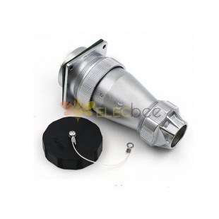 Male Plug and Female Socket Connector 38pin Straight TE+Z WF48 series Circular Waterproof Connector
