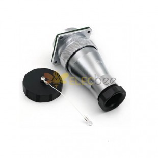 Male Plug and Female Socket WF48/20pin Connector Straight TA+Z Aviation Waterproof Connector
