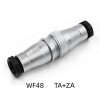 WF48-20pin TA+ZA conector macho de acoplamiento y conector hembra a prueba de agua de aviación