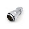 WF48/27pin Straight docking Male Plug and Female Receptacle TE+ZE Aviation Waterproof Connector