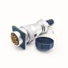 Straight Male Plug and Flange Female Receptacle WF40-31pin TI+Z series Aviation Waterproof Connector