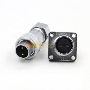 WS16 2pin Heavy Power Connector,TP+Z male and female 10A 500V High Voltage Industrial Plug Socket