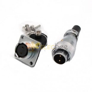 WS16 2pin Heavy Power Connector,TQ+Z 10A 500V High Voltage Industrial Plug Socket Aviation Automotive Connector
