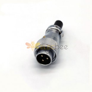 WS16 aviation cable connector 3pin Waterproof Power connector Plug 3 Wire