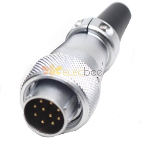 WS16 TQ 10pin Power Cable Connector, Male plug Aviation 500V High Voltage Connector
