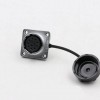 WS20 12Pin Waterproof IP67 Power Connector Female Panel Mount Socket for LCD