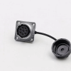 WS20 8pin Connector Female Panel Mount Socket Power Cable Connector, Automotive Aviation Receptacle (WS20, Z, 8pin)