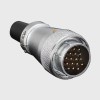 WS28 TQ 16Pin Aviation Connector Male Plug Waterproof Metal Threaded Panel M28 Outdoor LED Industrial Equipment