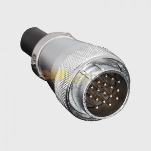 WS28 TQ 17Pin Waterproof IP67 Power Connector Male Plug for LED