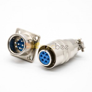 XS16 Aviation connector 7pin Male Female Push-Pull Circular Quick Connector Male Socket