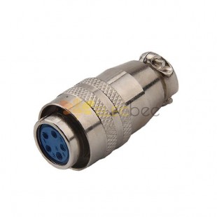Industrial Plug Connector XS16 5Pin Female Push Pull Quick Type