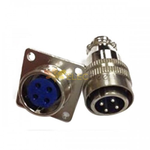 Male Female Cable Aviation Connector XS16-5 Male Plug Female Socket Reverse Type