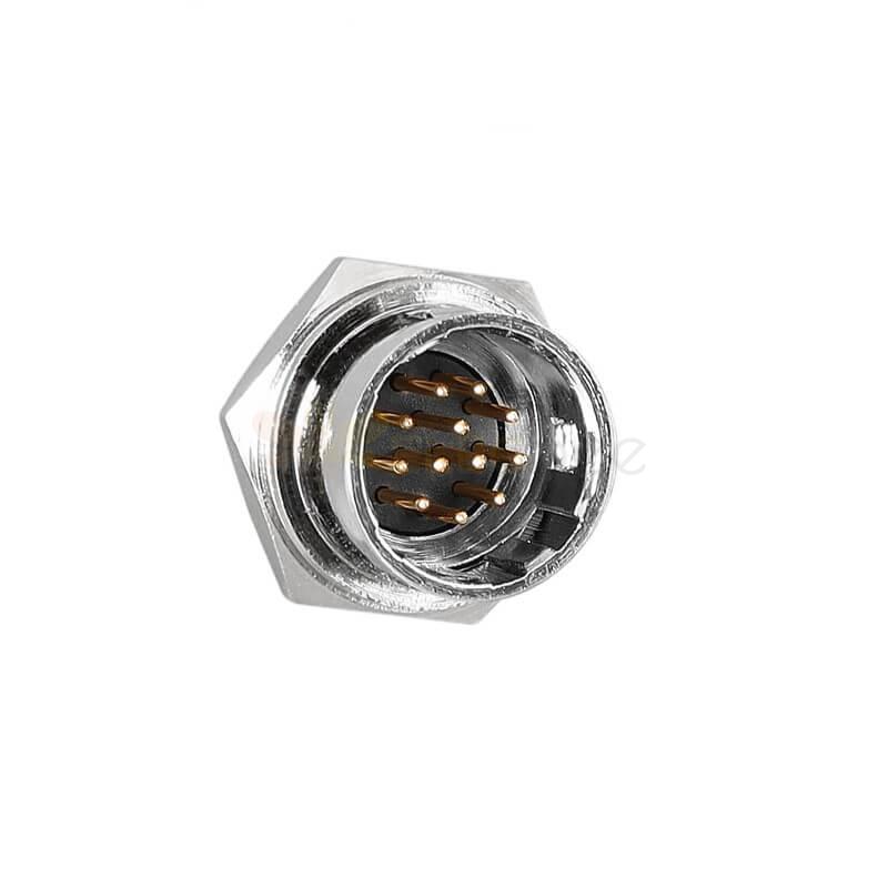 YC12 Series Connector 12 Pin Avation Push-Pull Quick Lock Formal Mount female Plug Male Socket