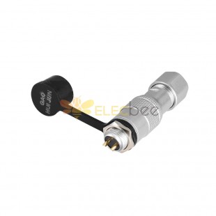 Push-Pull Quick Lock Waterproof YC8 Series Reverse Mount 2 Pin Male Plug Female Socket Avation Connector