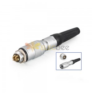 Steckverbinder der YC8-Serie, 7-poliger Avation Push-Pull-Schnellverschluss, formelle Montage, weiblicher Stecker, männliche Buchse