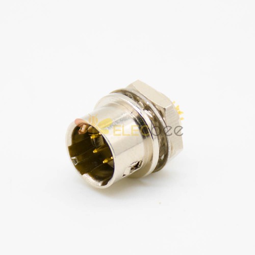 HR10-7R 6Pin Male Receptacle Connector Back Panel Mount Sold Cup for AWG26 Cable