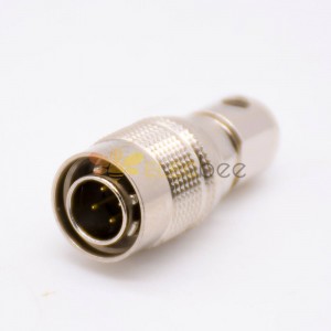 HR10A-7P-4P 4 Positions Circular Push-Pull Connector, Straight Male Plug