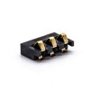 3 Pin Charger Connector Gold Plating 2.5PH PCB Mount Horizontal Battery Connector