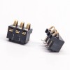 3 Pin Charger Connector PN2.5 Plug Male Golder PCB Mount Battery Connector