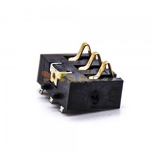 3-poliger DC-Stromanschluss, vergoldeter 3,0-PH-Lithium-Batterieanschluss für Mobiltelefone